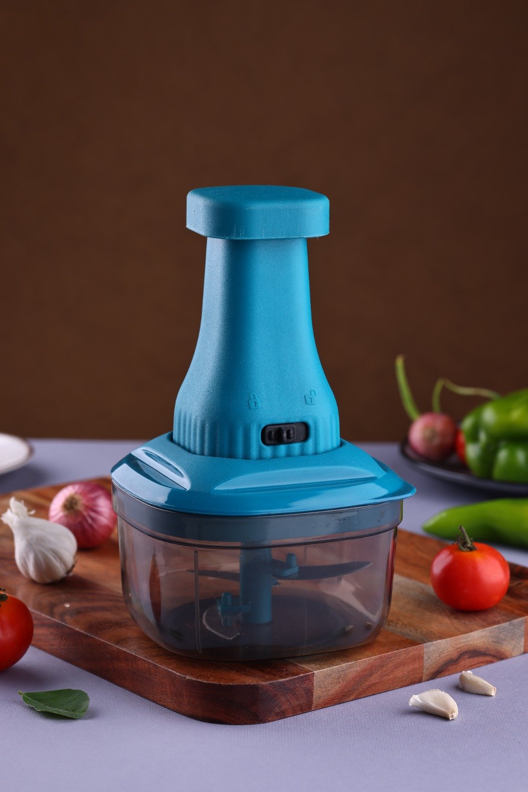 Manually Push Chopper 650 ml Square